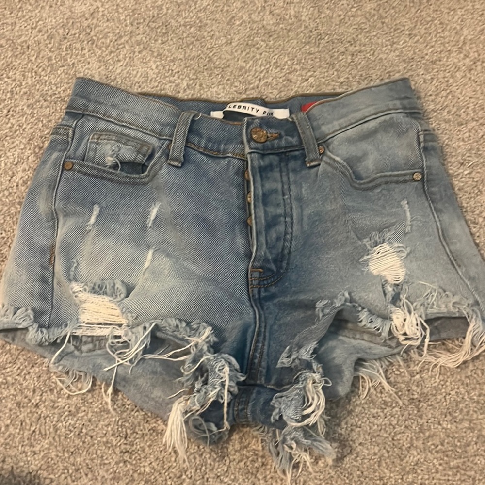 Celebrity Pink Jean Shorts - Size 4
